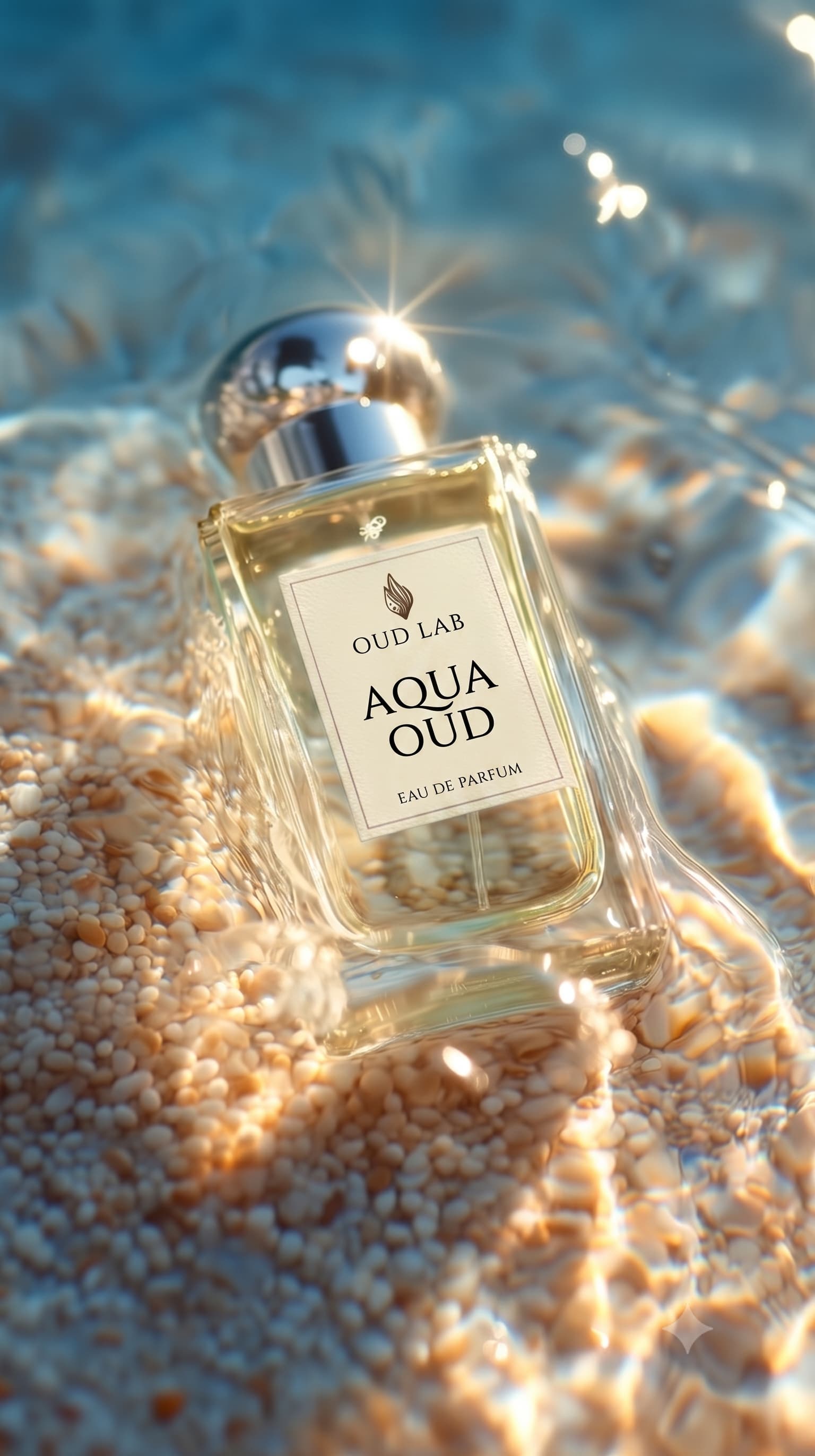 Dark aesthetic oud bottle